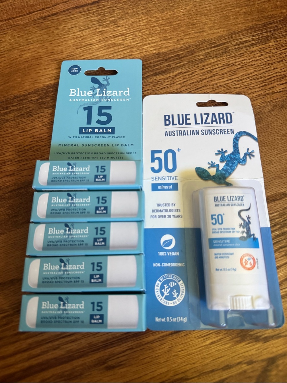 Blue Lizard Sun Protection Bundle - Lip Balm & Sunscreen Stick